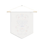 Chag Sameach | Colorful Hanukkah Wall Pennant