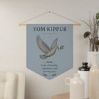 Yom Kippur Day of Atonement Wall Pennant
