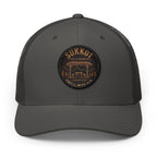 Men’s Sukkot Dwelling Hat | Embroidered Trucker Cap | Feast of Tabernacles Outdoor Hat