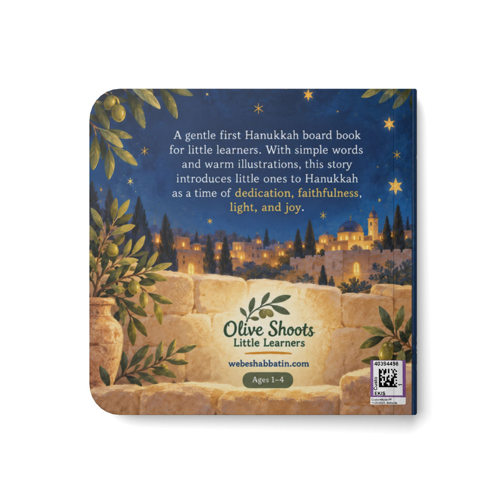 My First Hanukkah: Eight Nights of Light – Messianic Board Book for Toddlers Ages 1–4