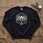 Sukkot Camp Badge Sweatshirt | Biblical Feast of Tabernacles Crewneck