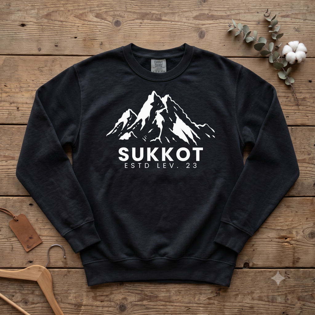 Sukkot Sweatshirt - Feast of Tabernacles Crewneck