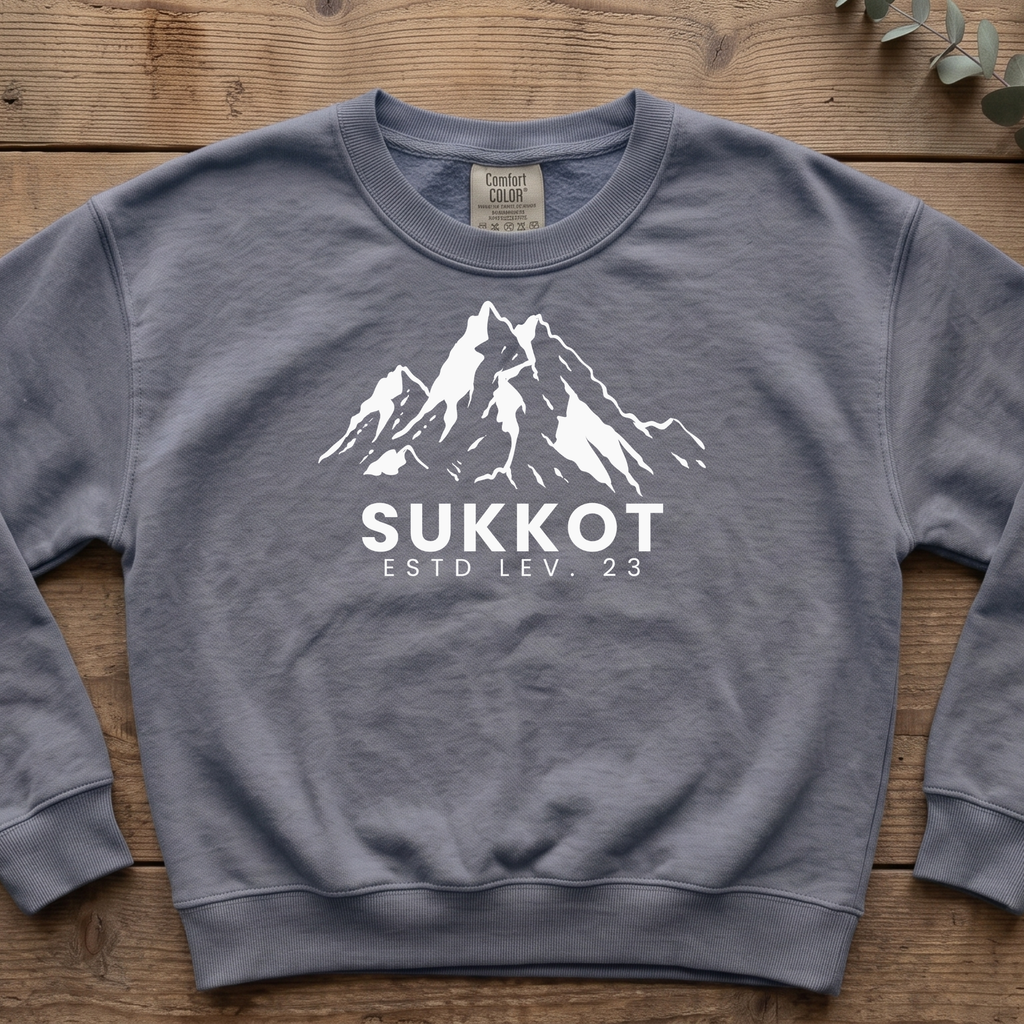 Sukkot Sweatshirt - Feast of Tabernacles Crewneck