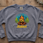 Sukkot Campfire Sweatshirt | Feast of Tabernacles Camping Crewneck