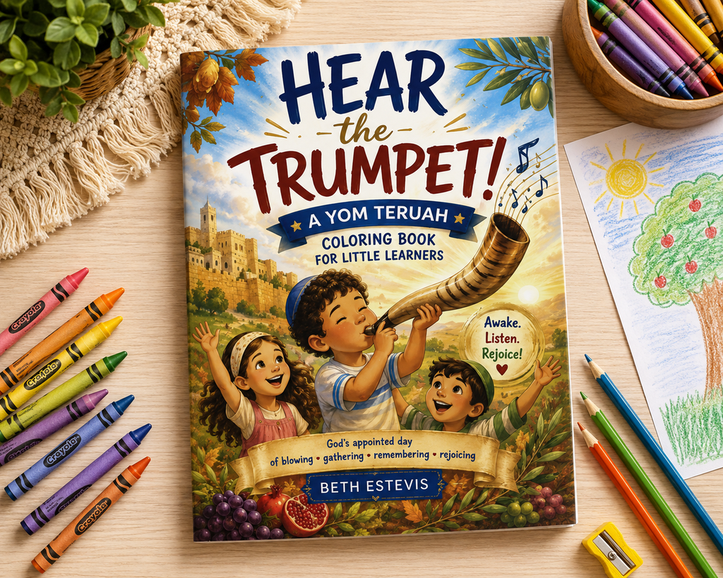 Hear the Trumpet! | Yom Teruah Coloring & Learning Book for Kids