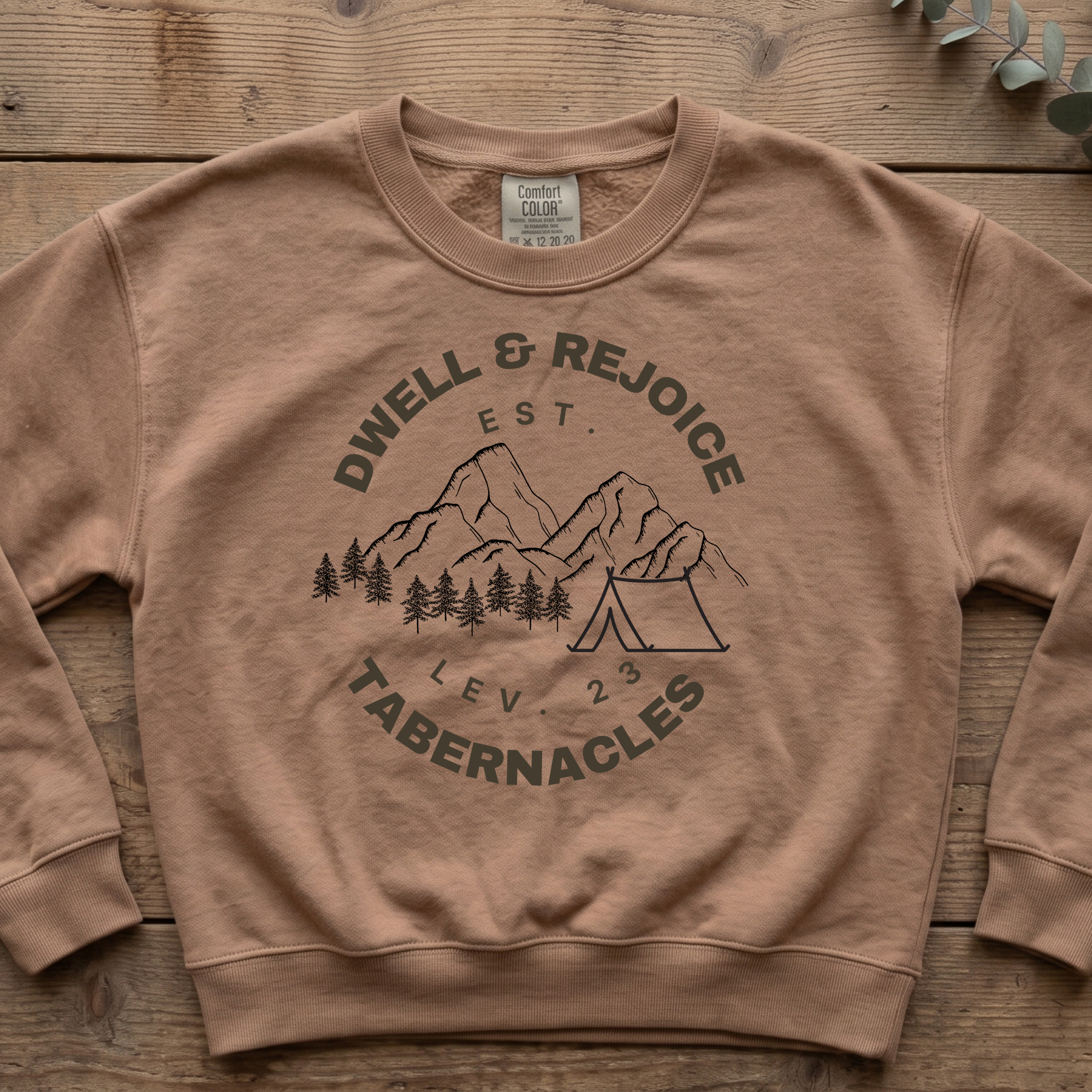 Dwell and Rejoice Sukkot Sweatshirt