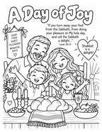 My First Shabbat | Printable Biblical Coloring & Activity Book for Kids | Digital Download