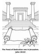 Hanukkah Coloring Book for Kids Ages 3–6, Messianic Printable PDF