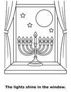 Hanukkah Coloring Book for Kids Ages 3–6, Messianic Printable PDF