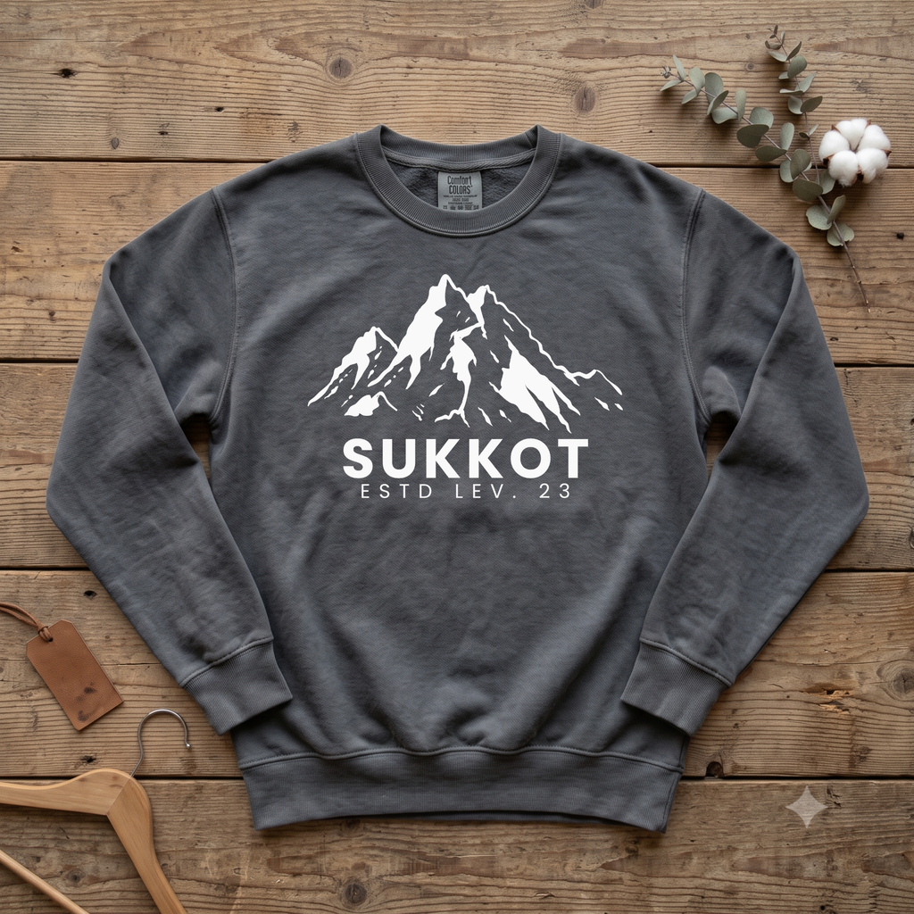 Sukkot Sweatshirt - Feast of Tabernacles Crewneck