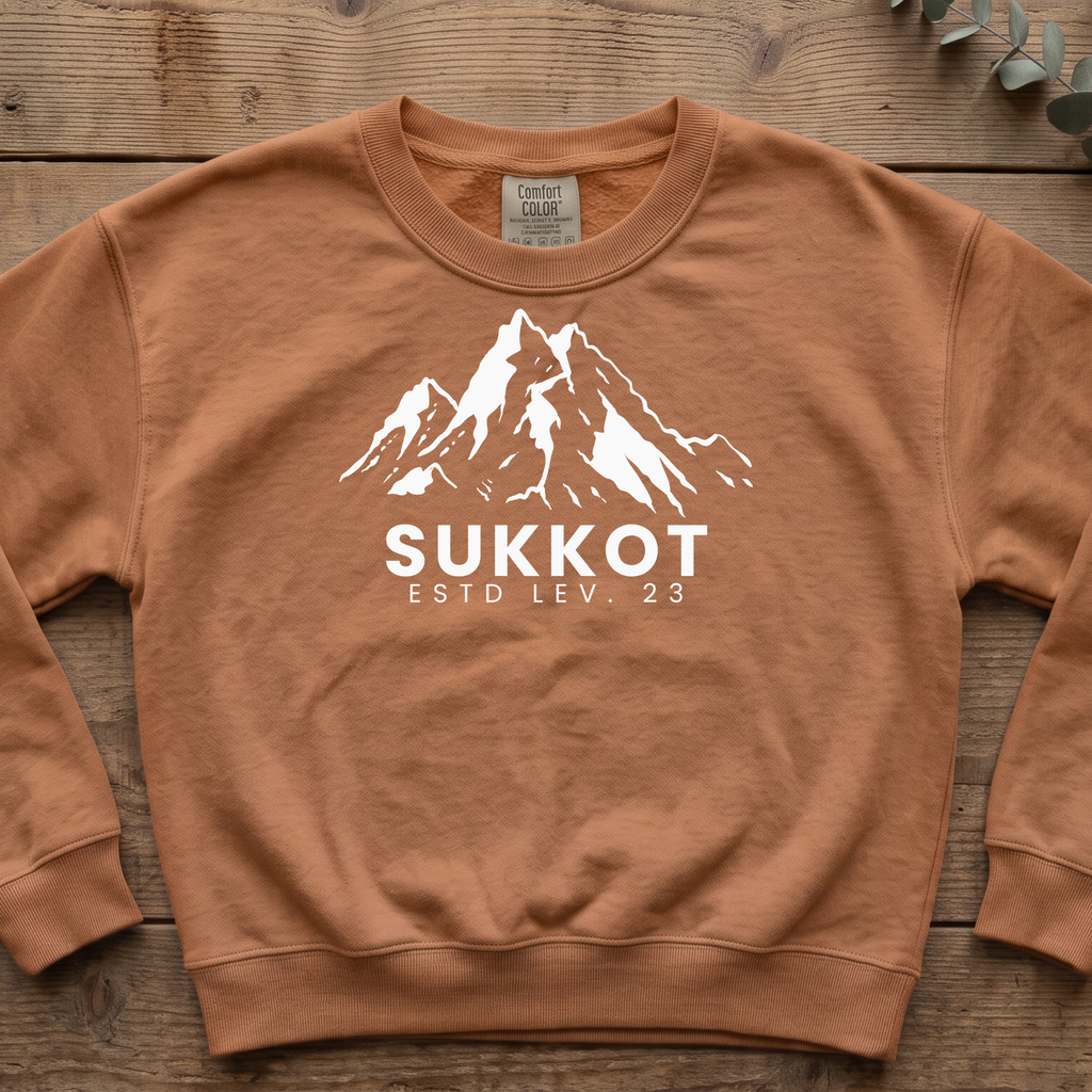 Sukkot Sweatshirt - Feast of Tabernacles Crewneck