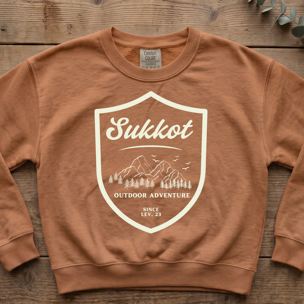 Sukkot Outdoor Adventure Sweatshirt
