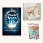 Gift for her bundle: Mirror, Mirror book, Be Still and Know mug and Shalom gift set from We Be Shabbatin'