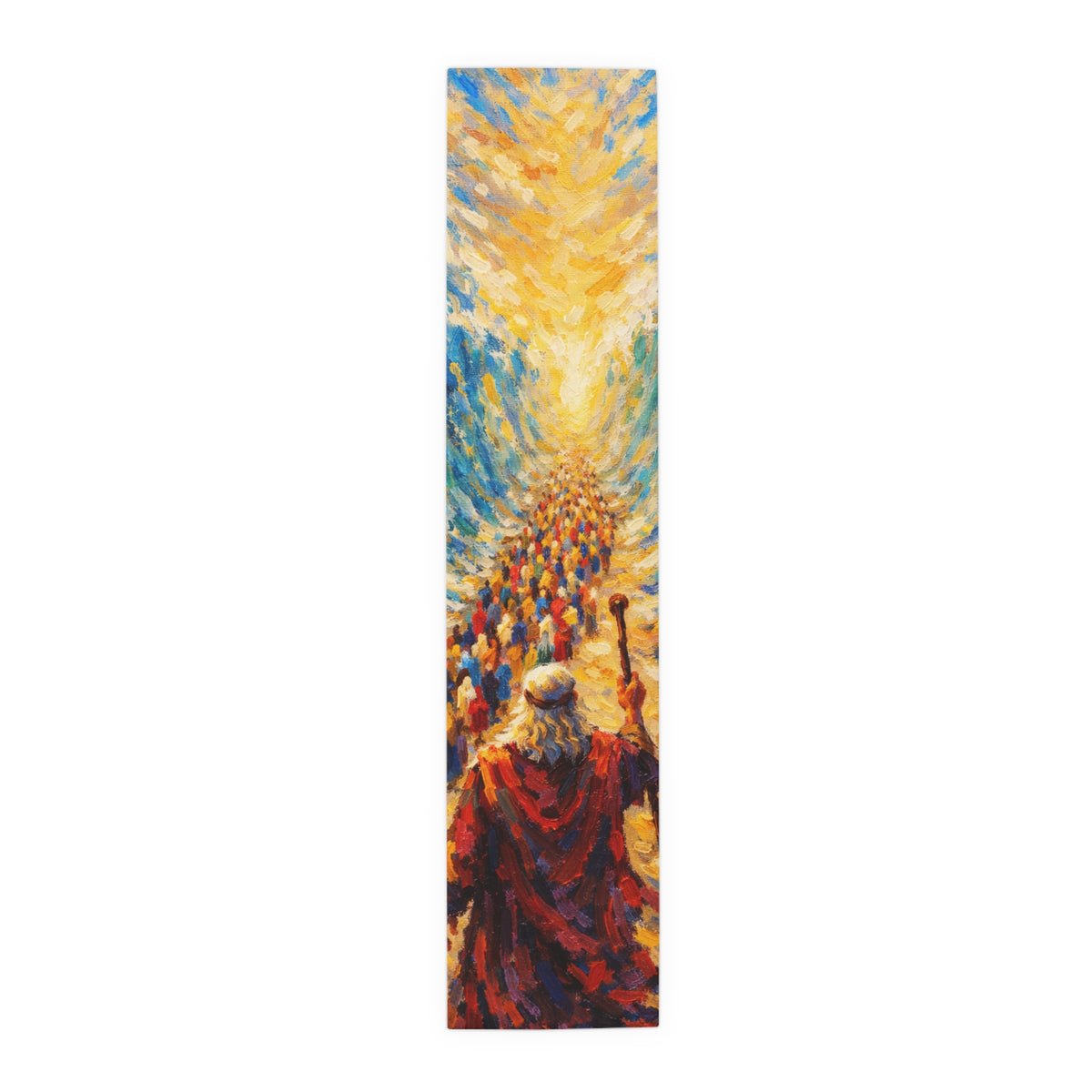 Passover Exodus table runner Seder table lifestyle