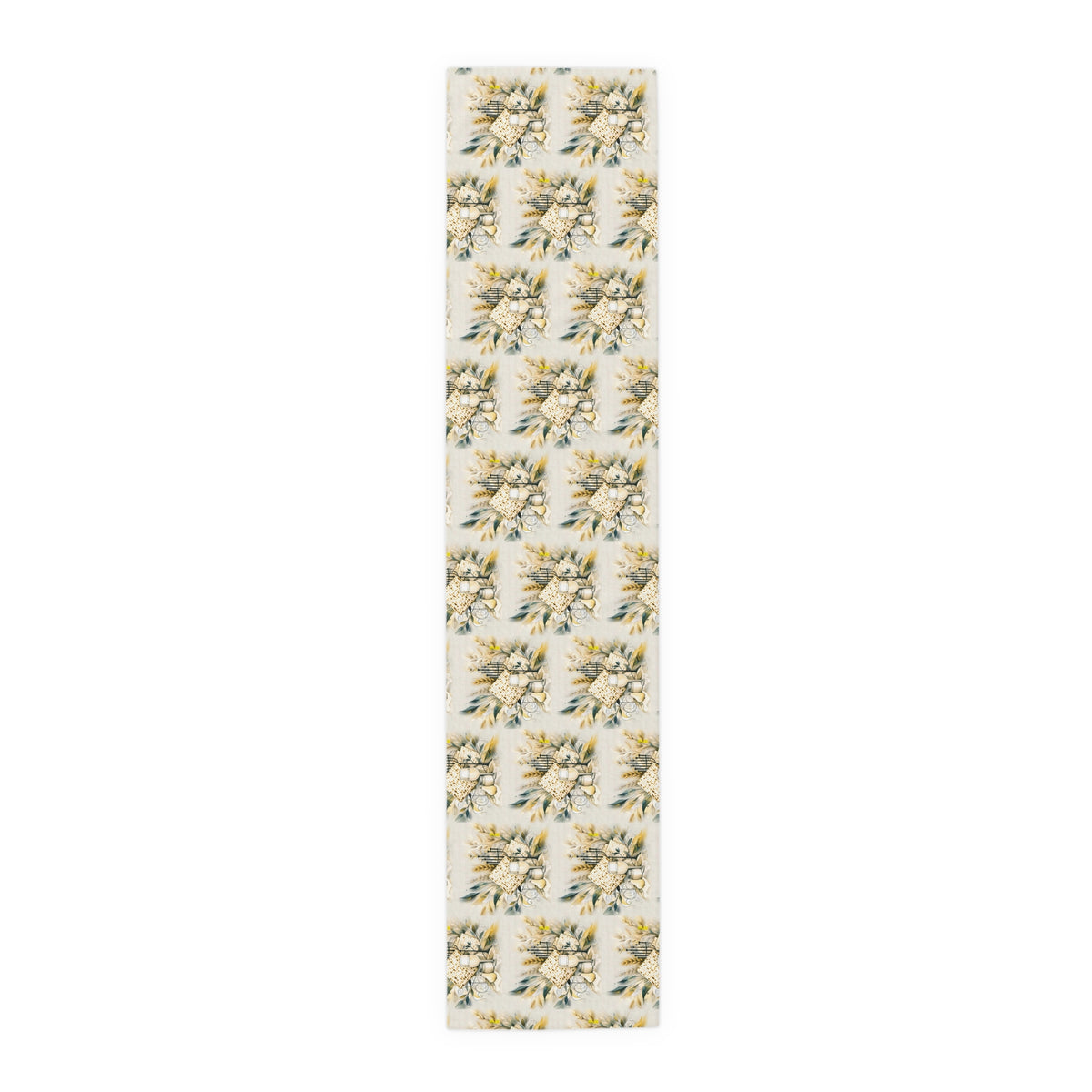 Passover Seder table runner cotton or polyester detail