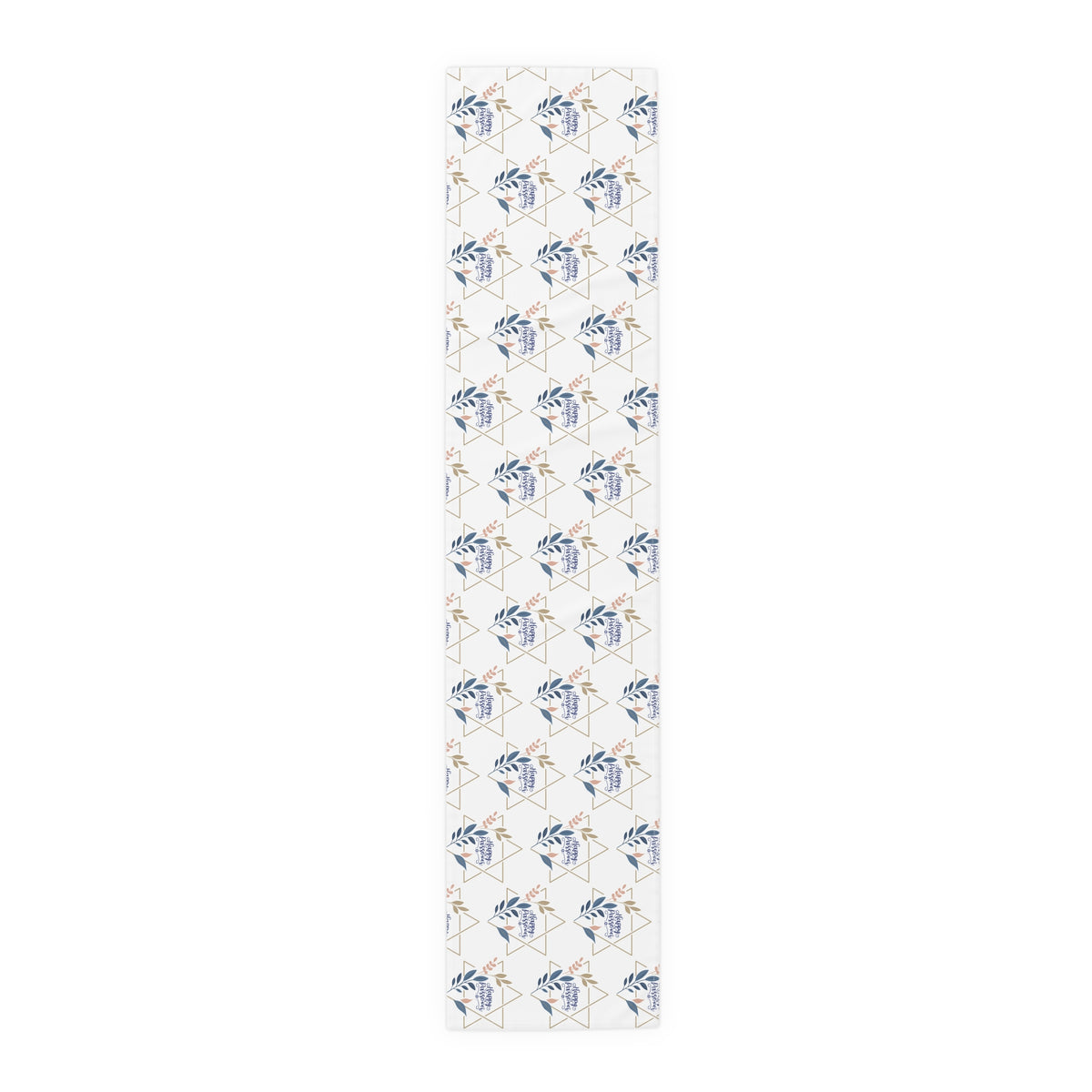 Passover Star of David table runner motif detail