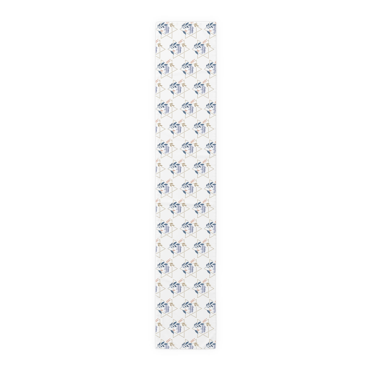 Passover Star of David table runner lifestyle setting