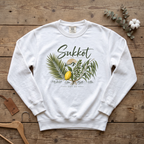 Sukkot Four Species Sweatshirt | Arba Minim Botanical Feast of Tabernacles Crewneck | Lev 23